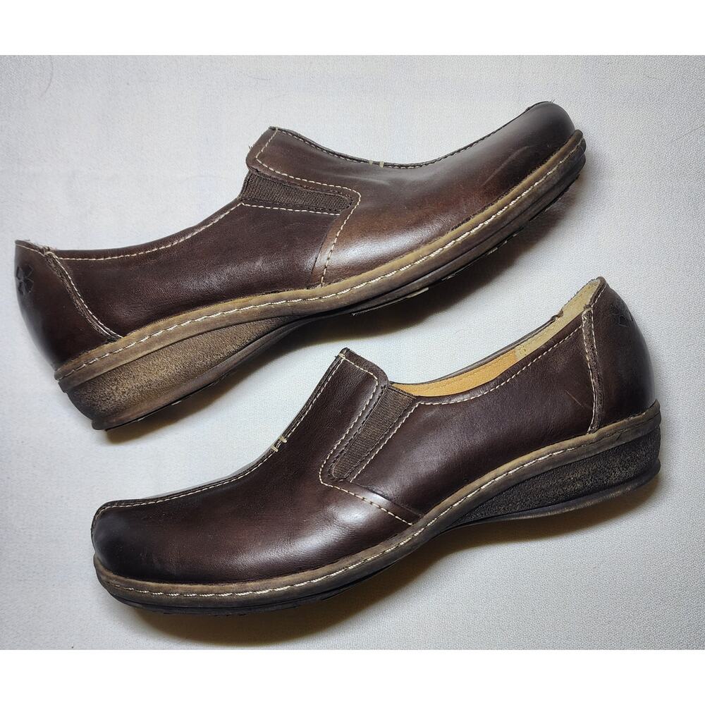 Naturalizer Malvina Brown Leather Shoes Womens Size 7.5